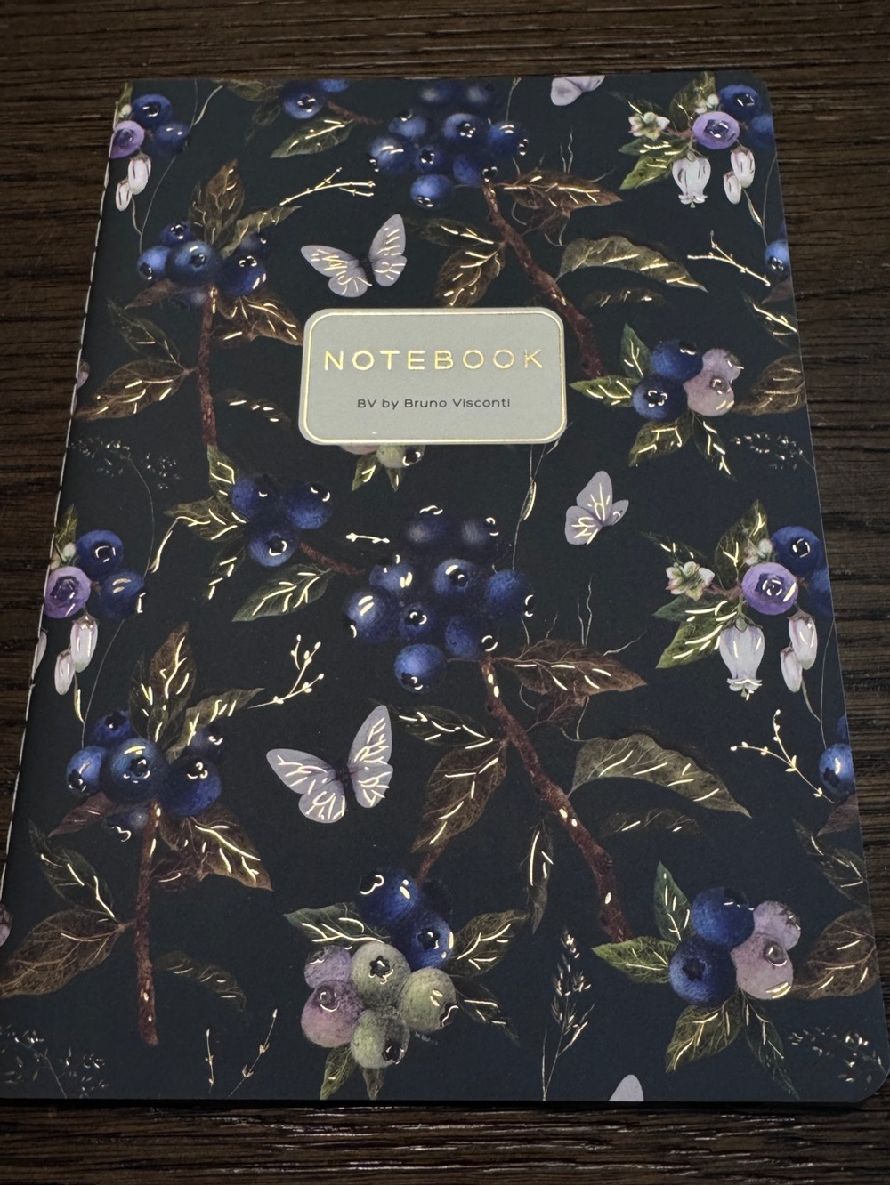 3 for $15 Bruno Visconti Soft Touch Wild Blueberries Notebook Journal A5 NEW
